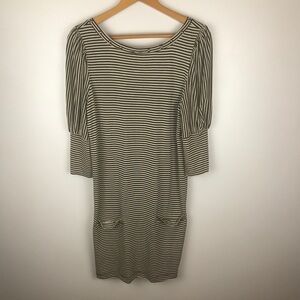 ALLEN B By Allen Schwartz Striped‎ Dress size M